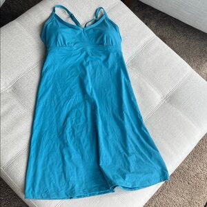 Athleta Turquoise Swim Dress